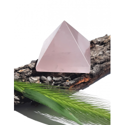 Pyramide quartz rose