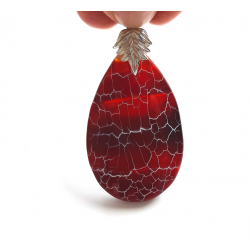 Pendentif Agate Feu...