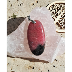 Pendentif Rhodonite 'Sphère...