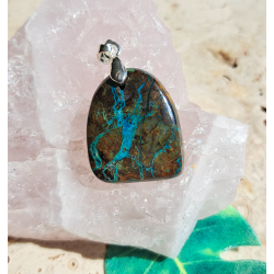 Pendentif Chrysocolle 'Lave...