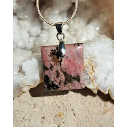 Pendentif Rhodonite 'Choc...