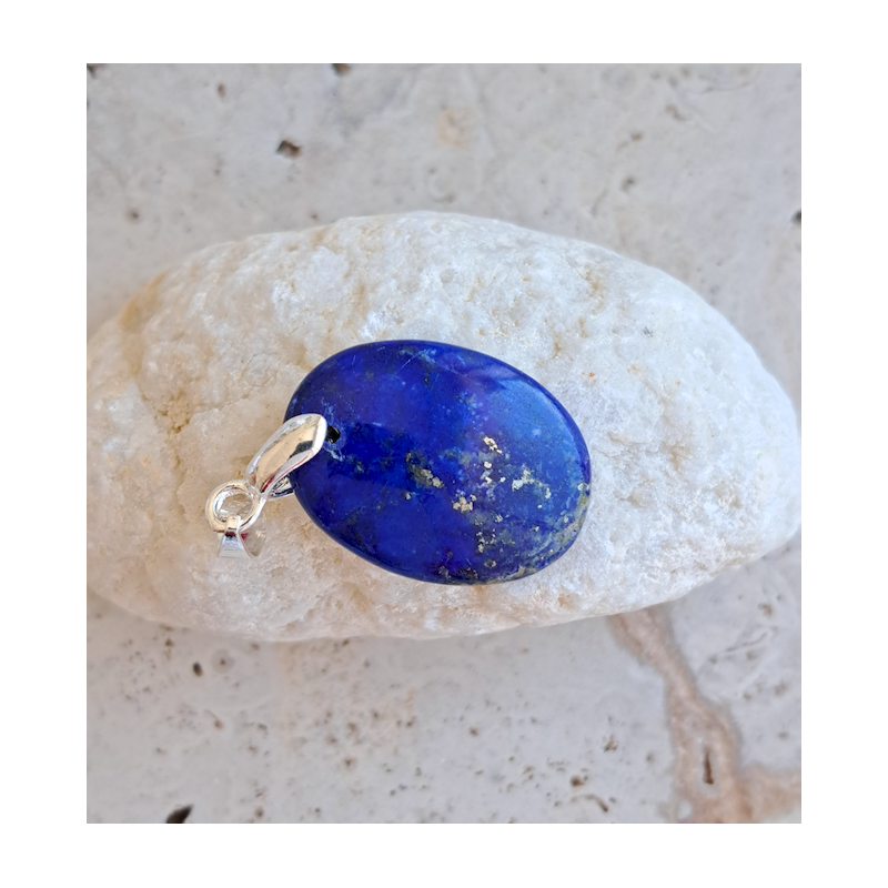 Pendentif Lapis Lazuli ''Je Brille"