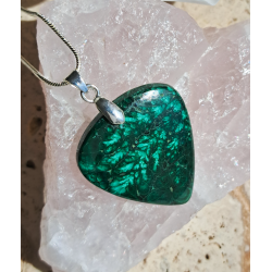 Pendentif Malachite 'Equilibre'