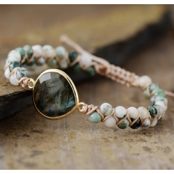 Bracelet Labradorite et...